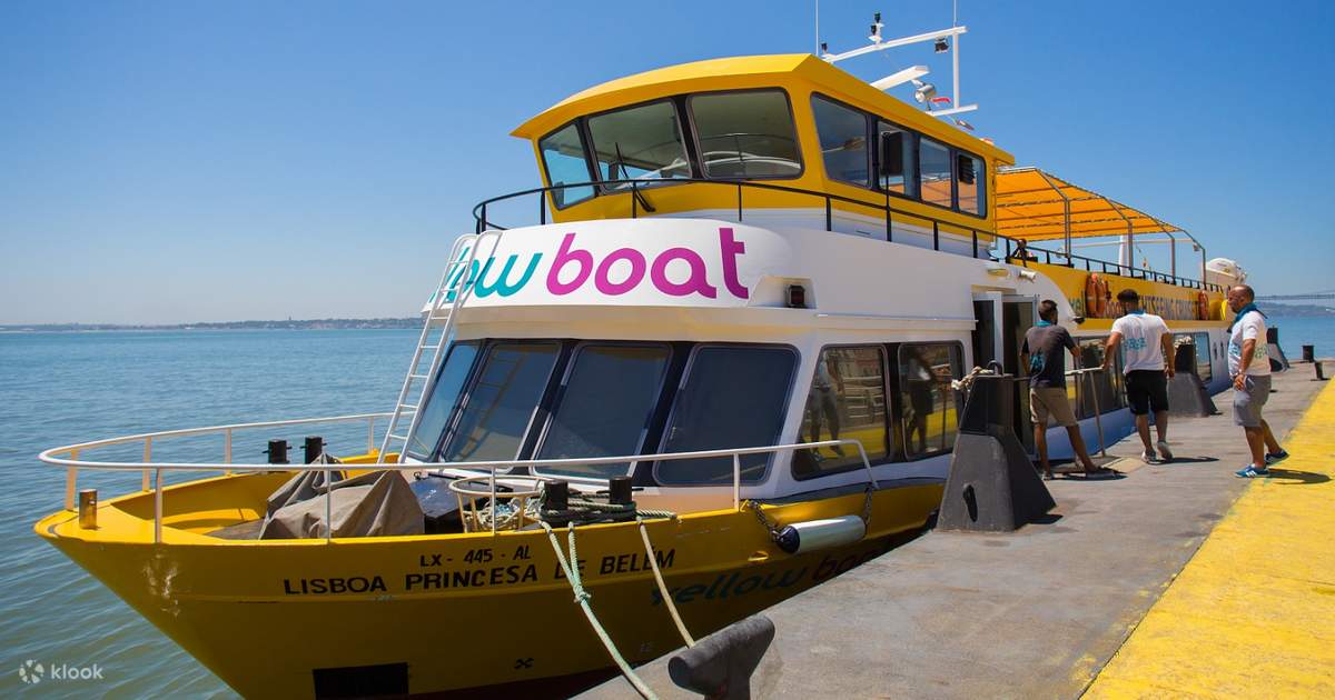 yellow boat river tour lisbon prices